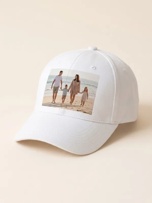 Gorra Lisa De Gabardina 6 Gajos, Adulto, Premium, Ajustable, sublimada.